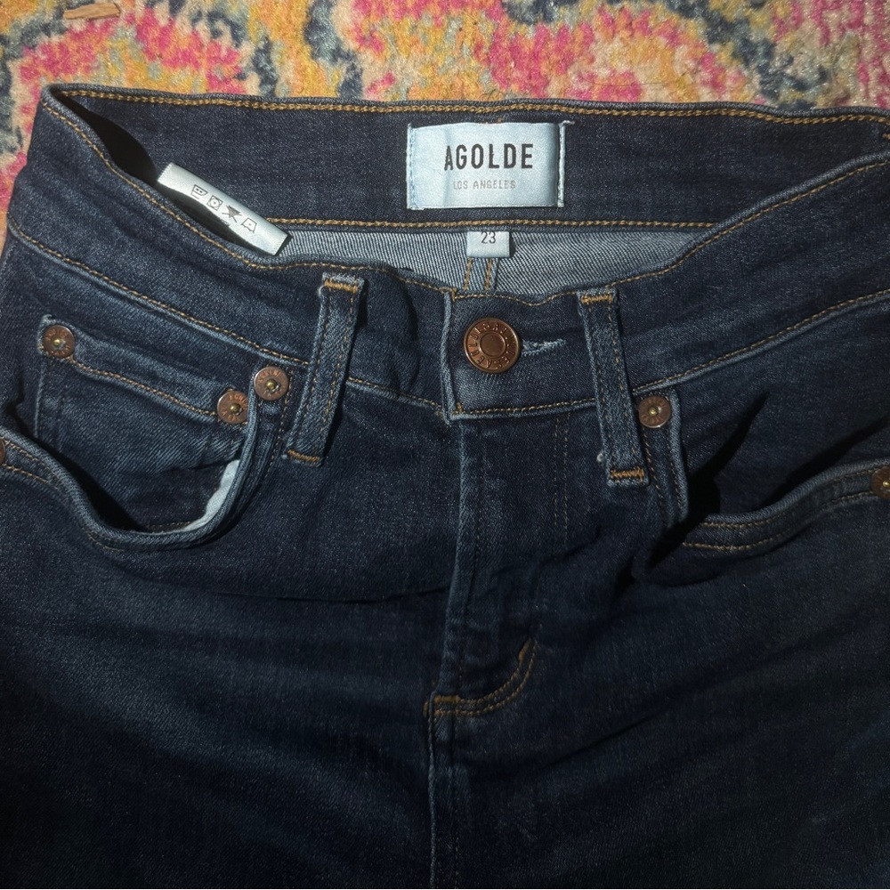Agolde High Rise Skinny - Picture 2 of 3